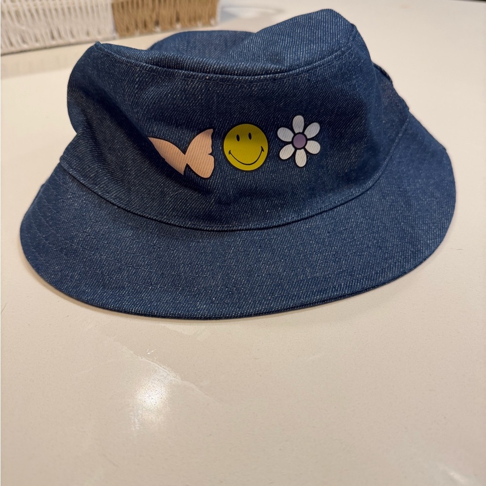 Smiley Blue Denim Bucket